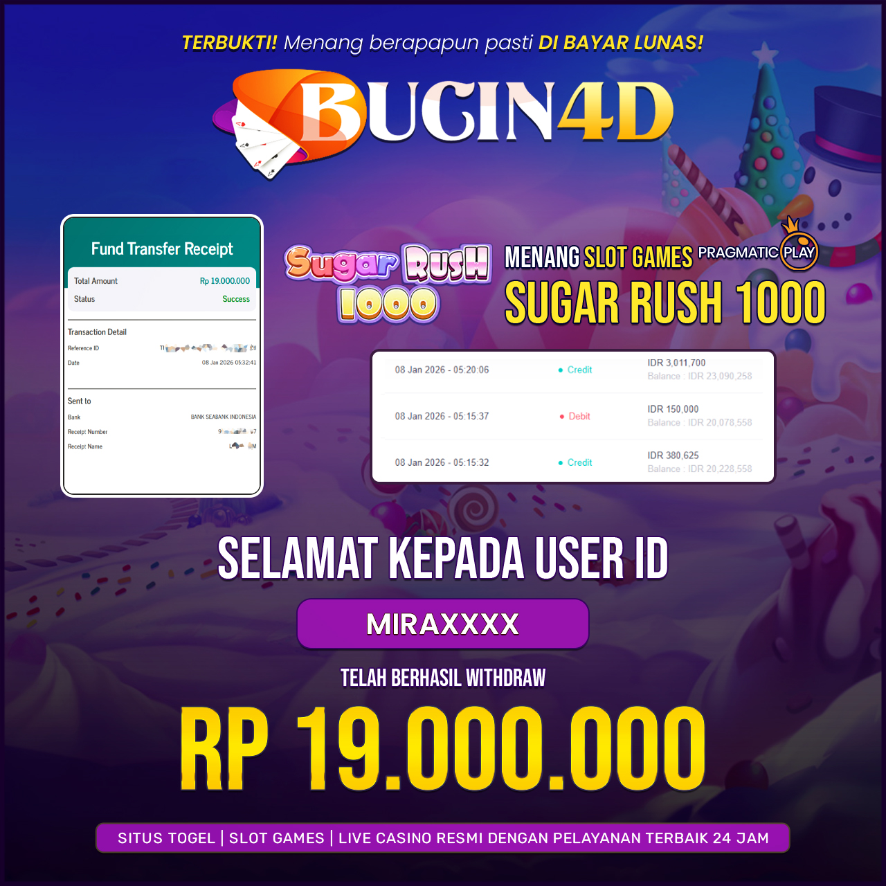 BUKTI JP SLOT PRAGMATIC PLAY