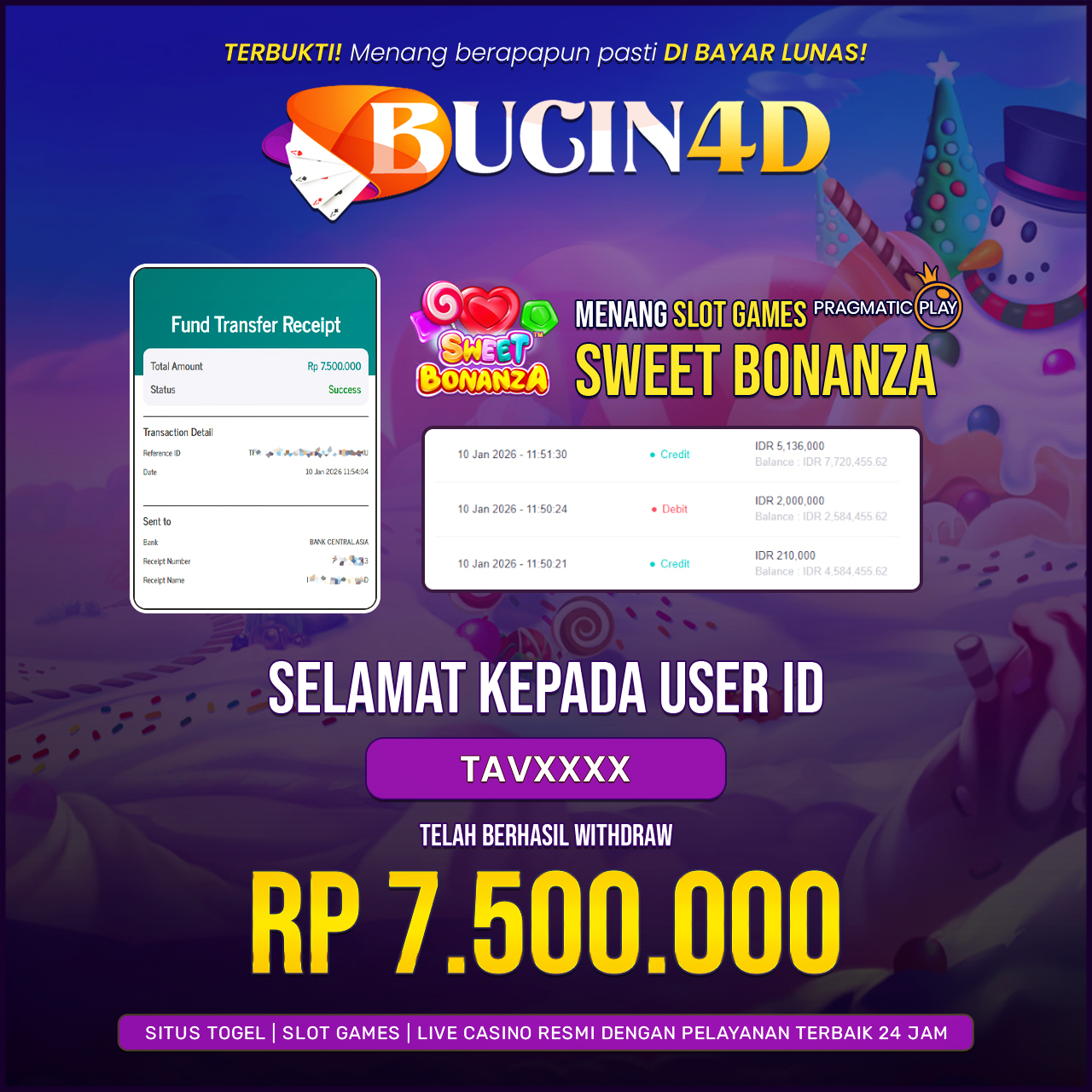 BUKTI JP SLOT PRAGMATIC PLAY