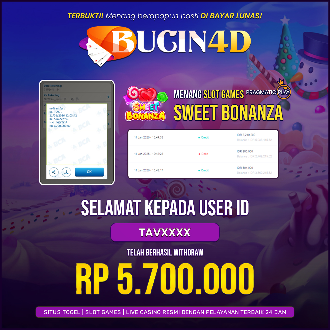 BUKTI JP SLOT PRAGMATIC PLAY