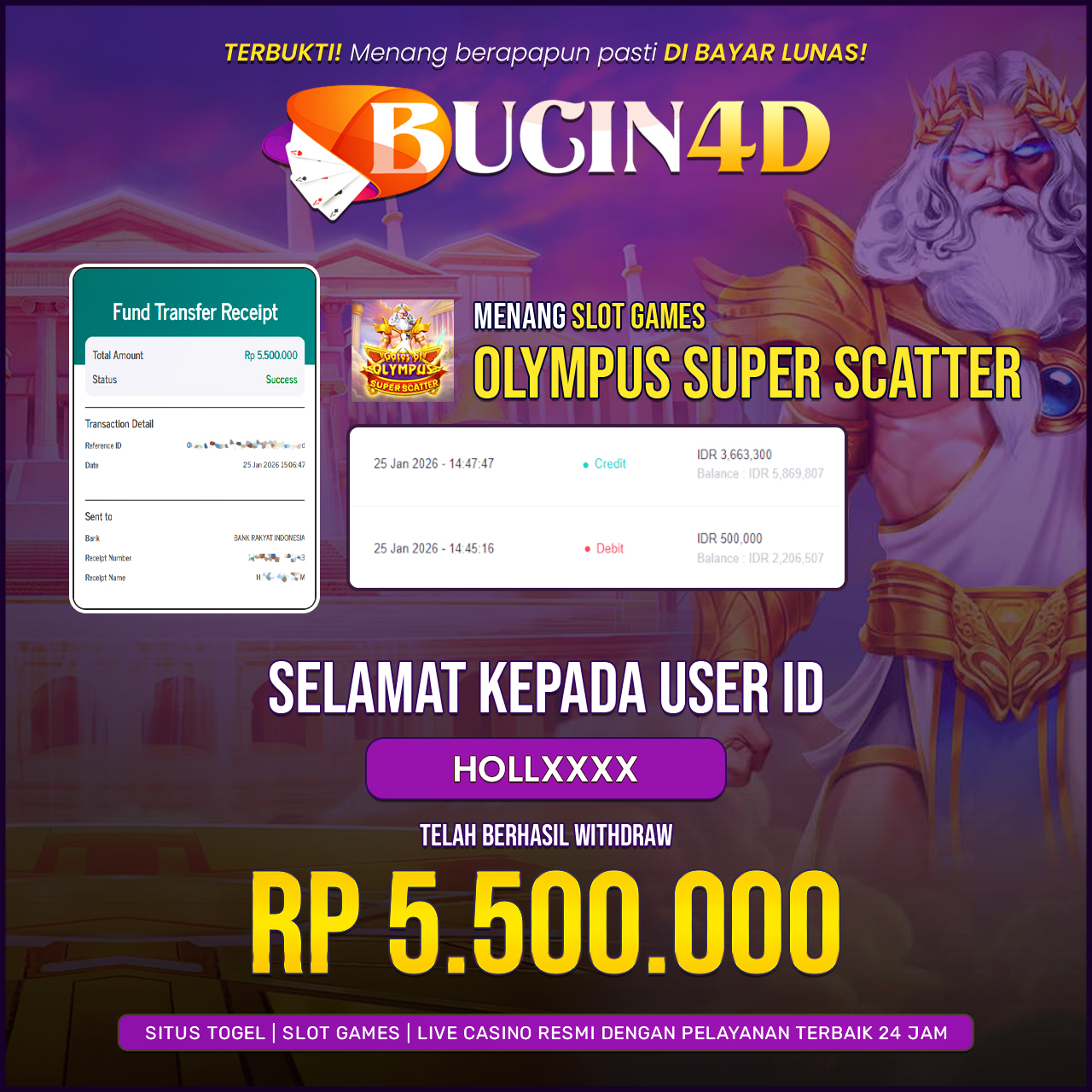 BUKTI JP SLOT PRAGMATIC PLAY