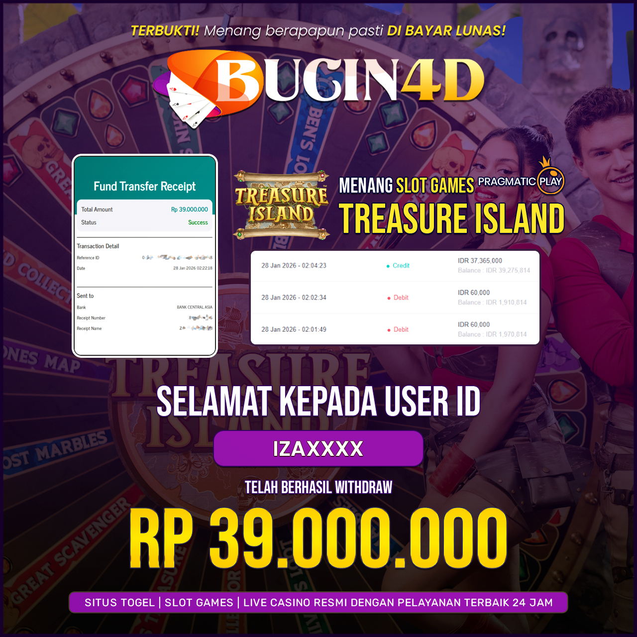 BUKTI JP SLOT PRAGMATIC PLAY