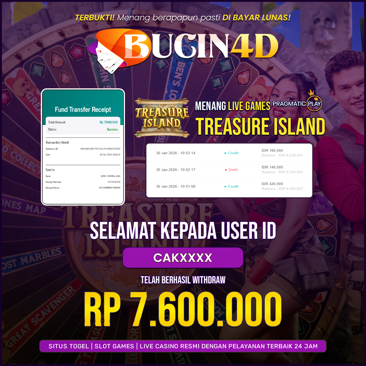 BUKTI JP SLOT PG SOFT