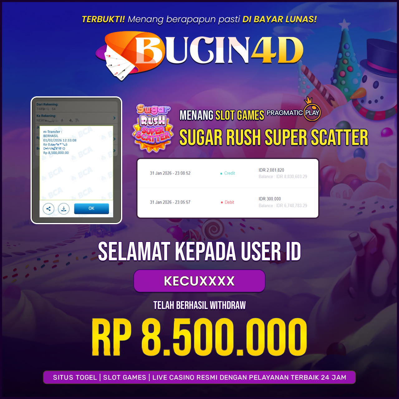 BUKTI JP SLOT PRAGMATIC PLAY