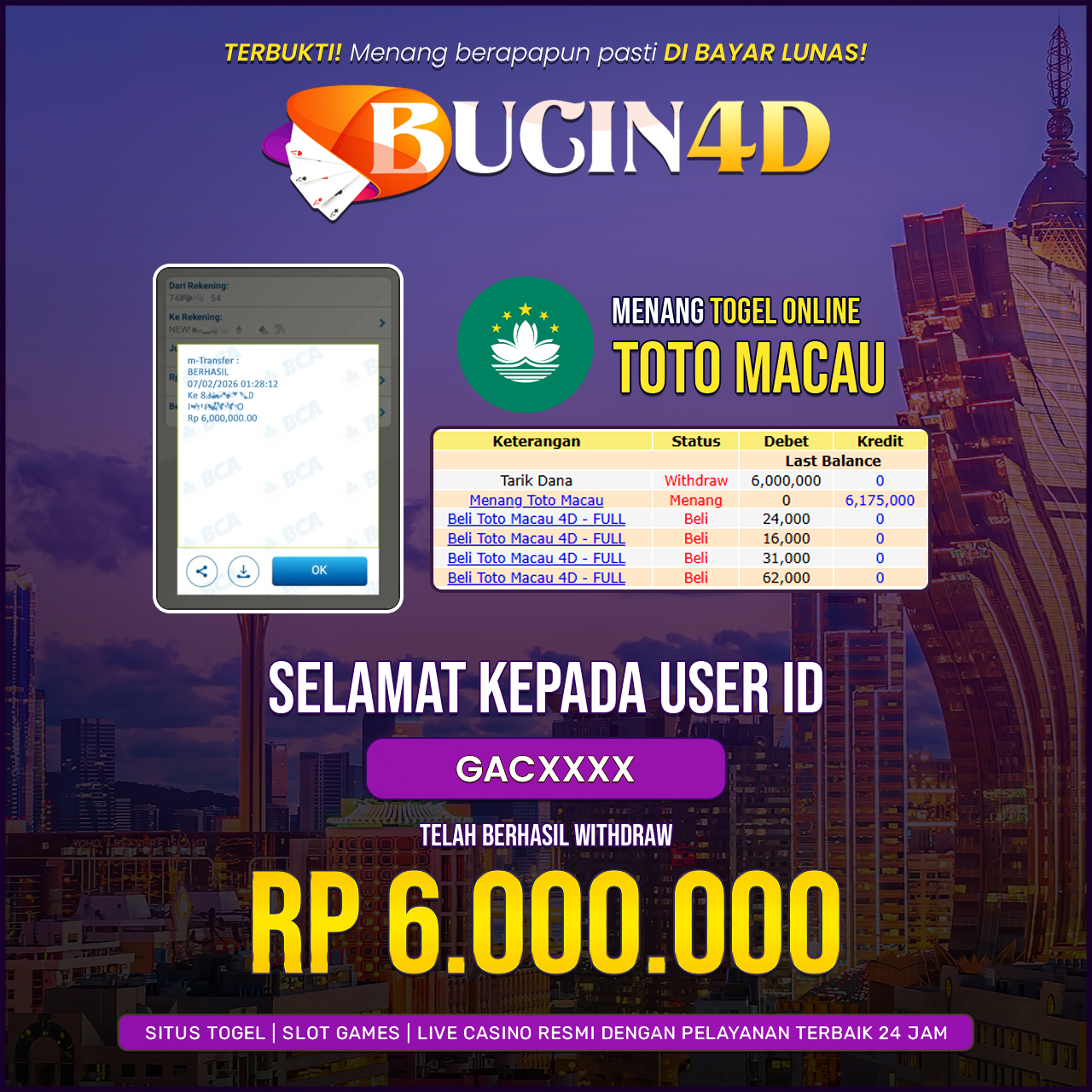 BUKTI JP TOGEL POOLS