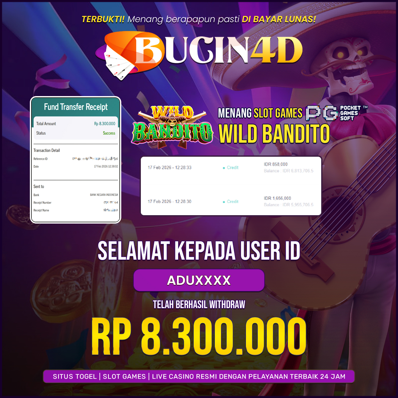 BUKTI JP SLOT PG SOFT