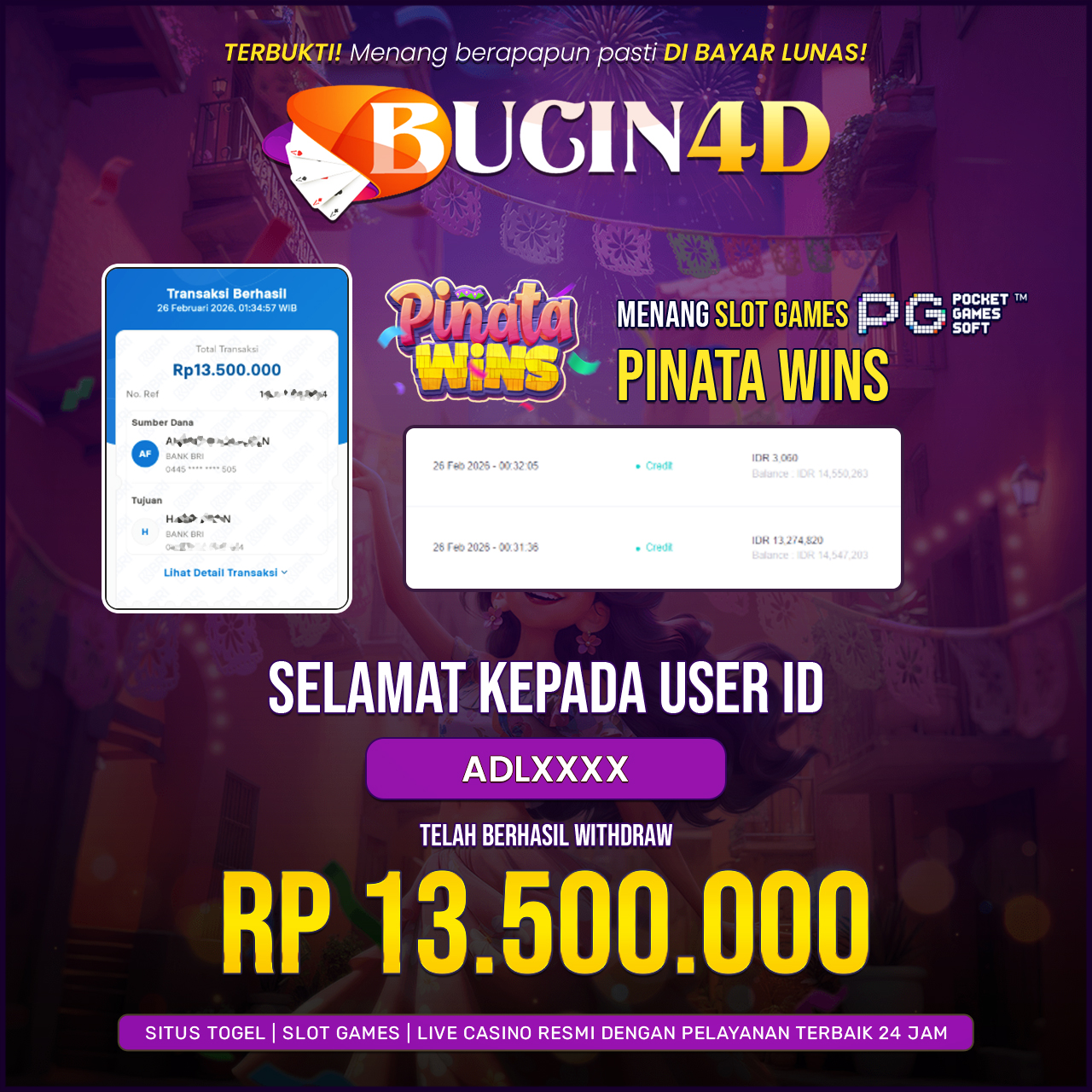 BUKTI JP SLOT PG SOFT