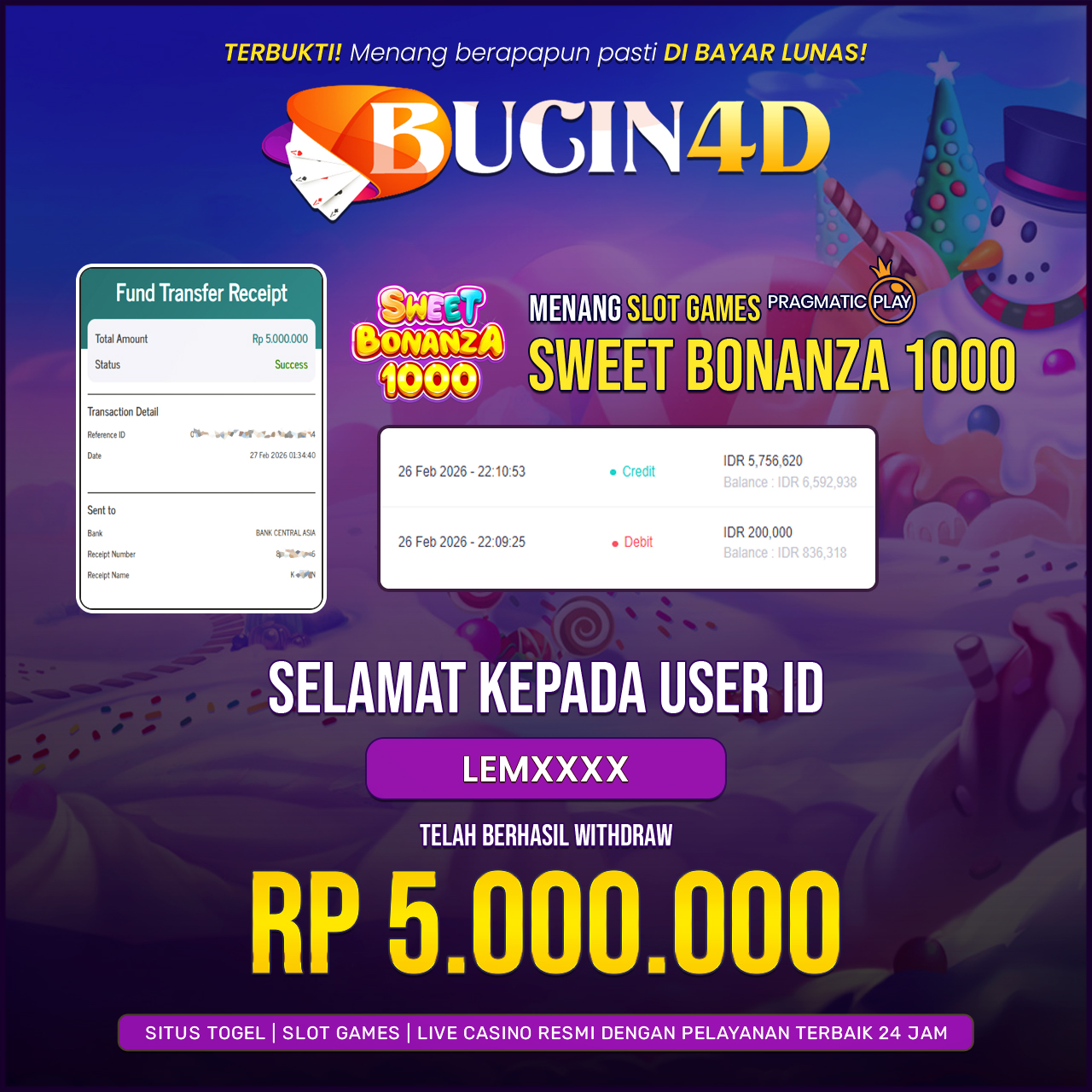 BUKTI JP SLOT PRAGMATIC PLAY