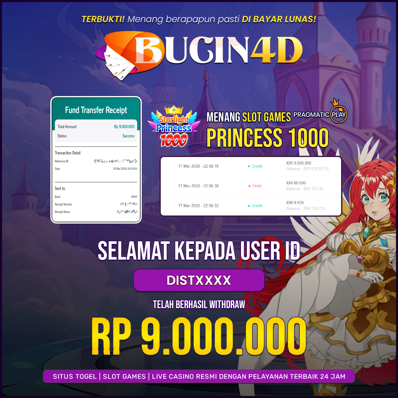 BUKTI JP SLOT PRAGMATIC PLAY