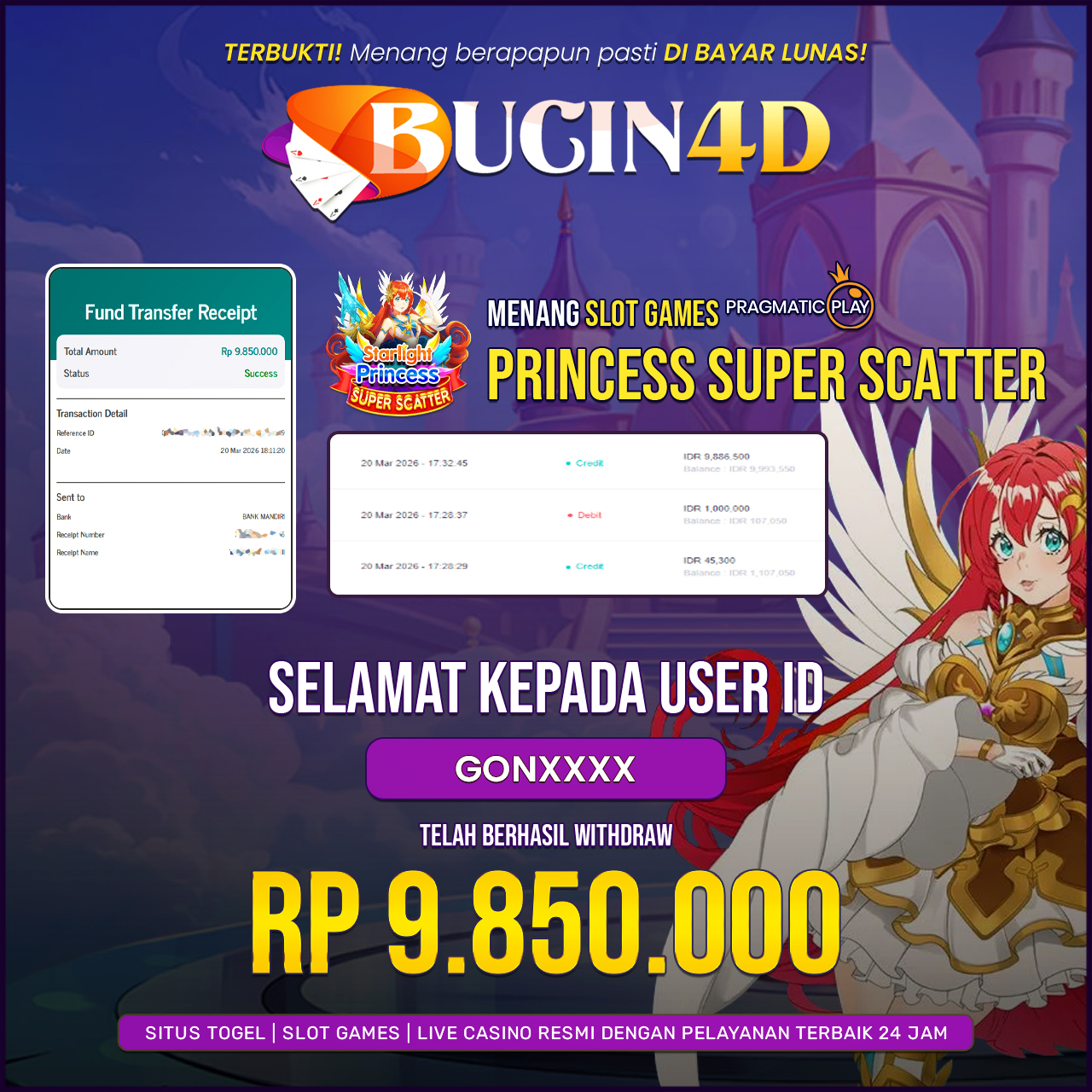 BUKTI JP SLOT PRAGMATIC PLAY