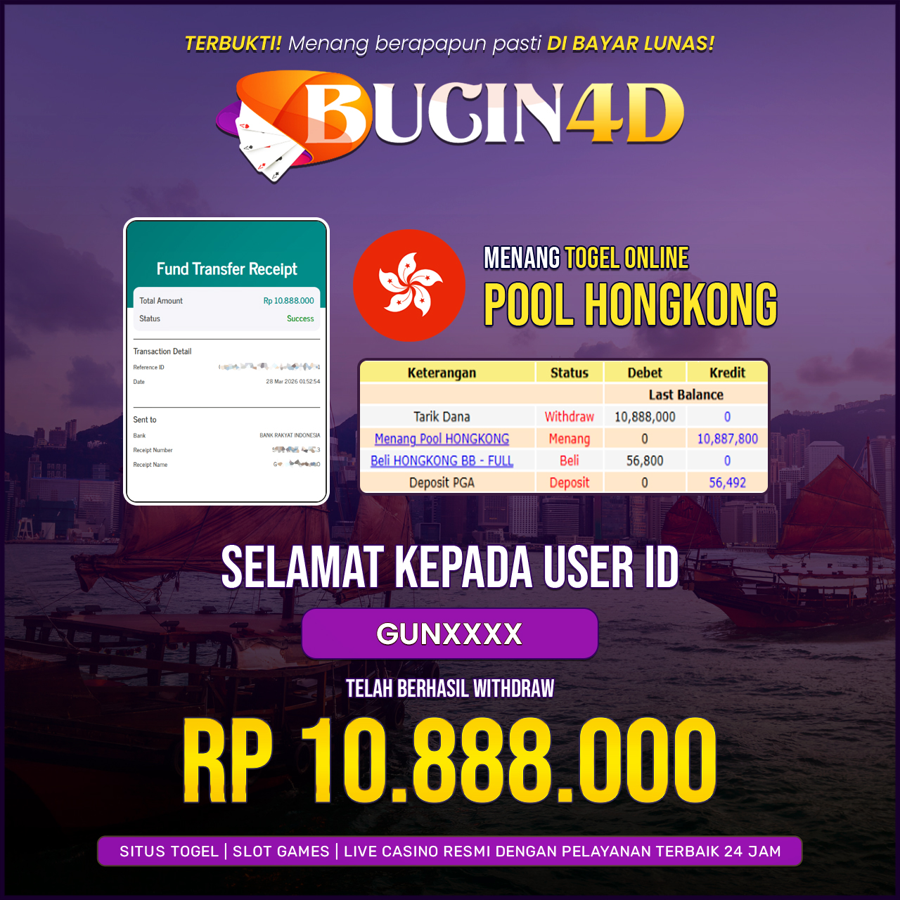 BUKTI JP TOGEL POOLS