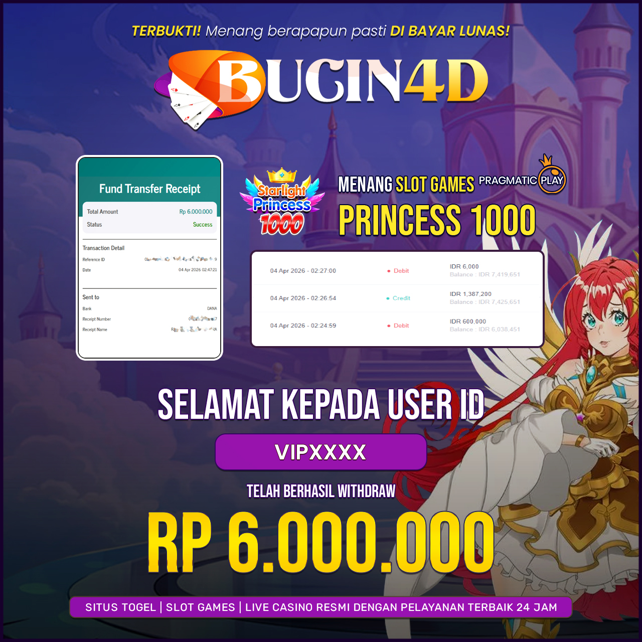 BUKTI JP SLOT PRAGMATIC PLAY