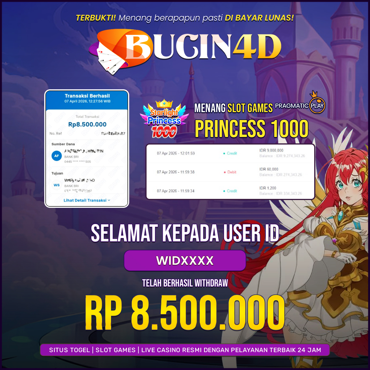 BUKTI JP SLOT PRAGMATIC PLAY