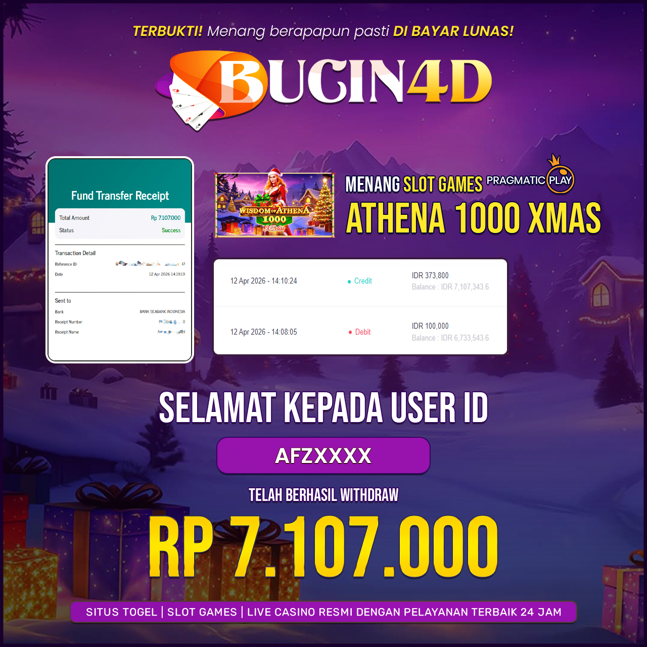 BUKTI JP SLOT PRAGMATIC PLAY