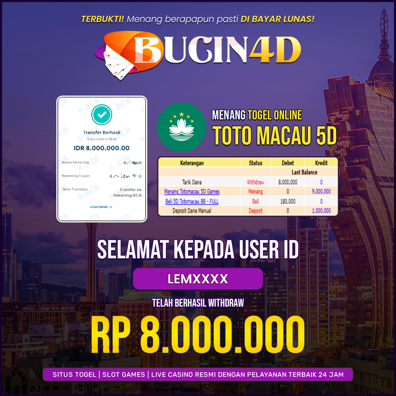 BUKTI JP TOGEL POOLS