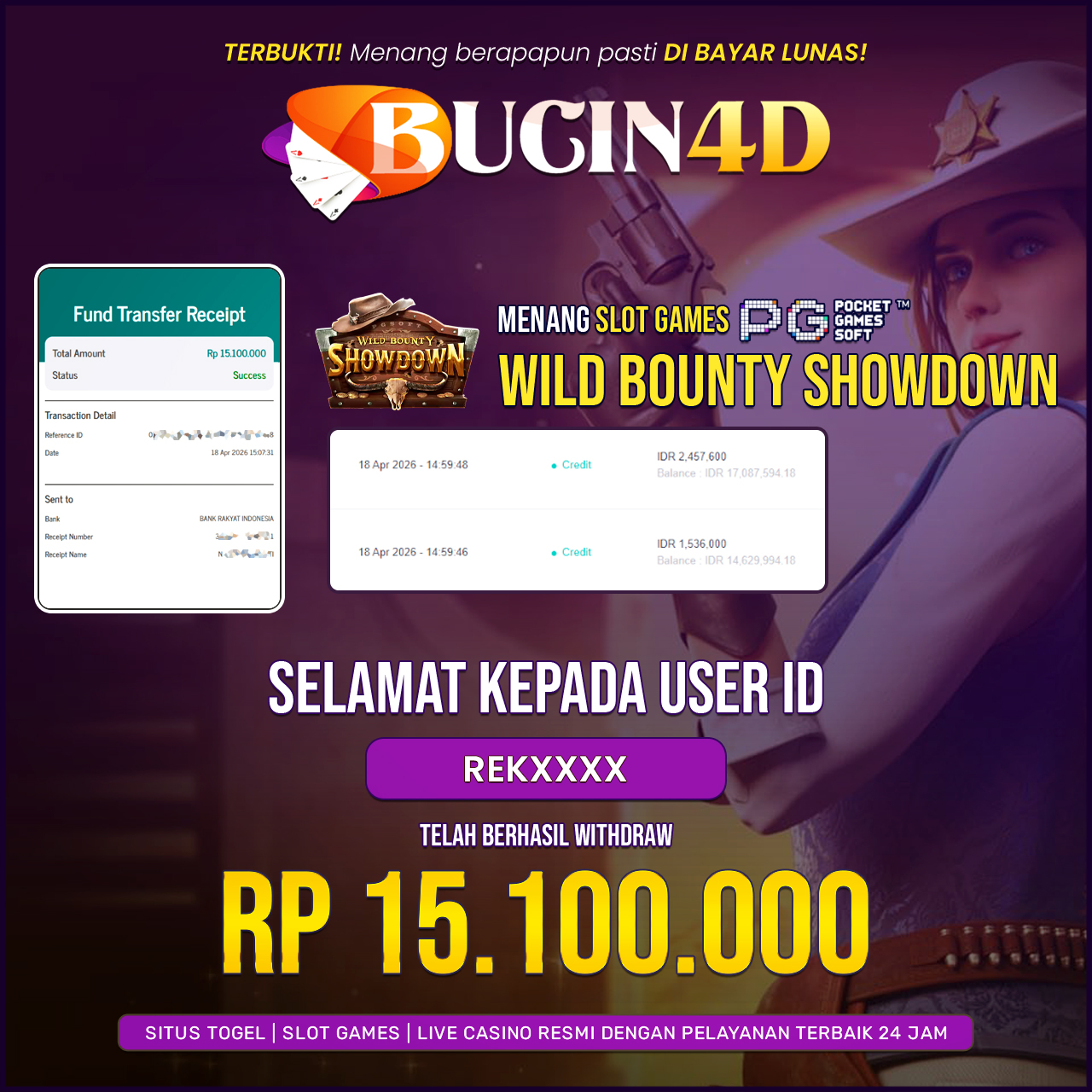 BUKTI JP SLOT PG SOFT