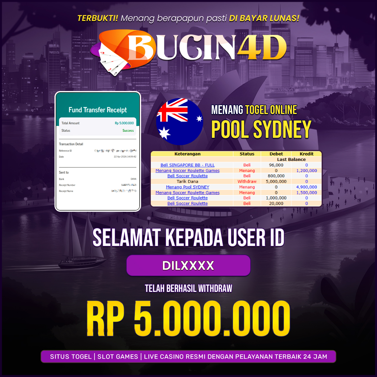 BUKTI JP TOGEL POOLS