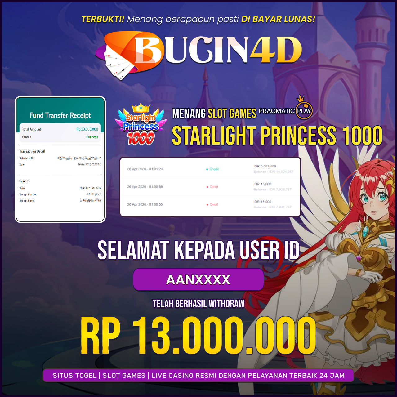 BUKTI JP SLOT PRAGMATIC PLAY